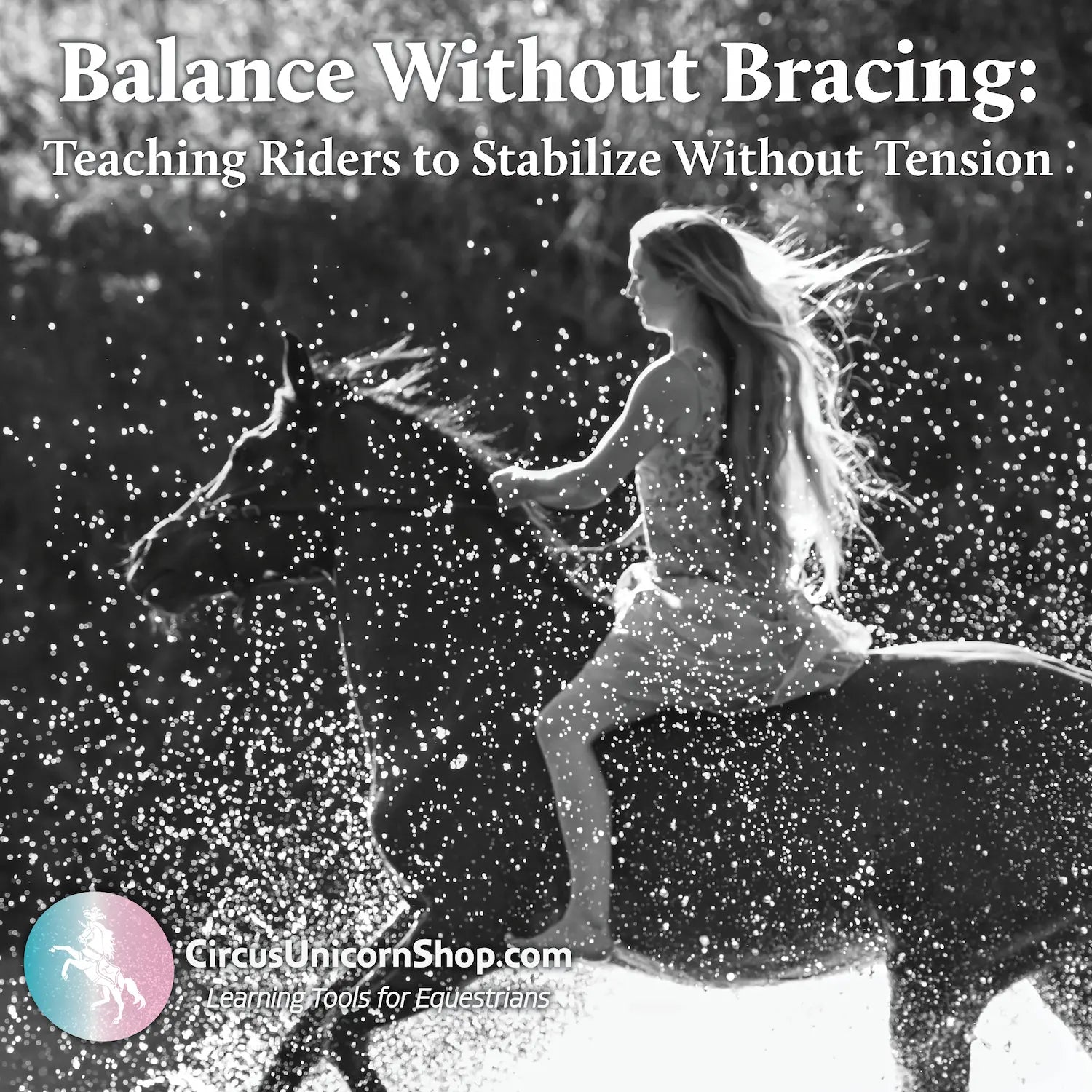 Balance Without Bracing: Teaching Riders to Stabilize Without Tension