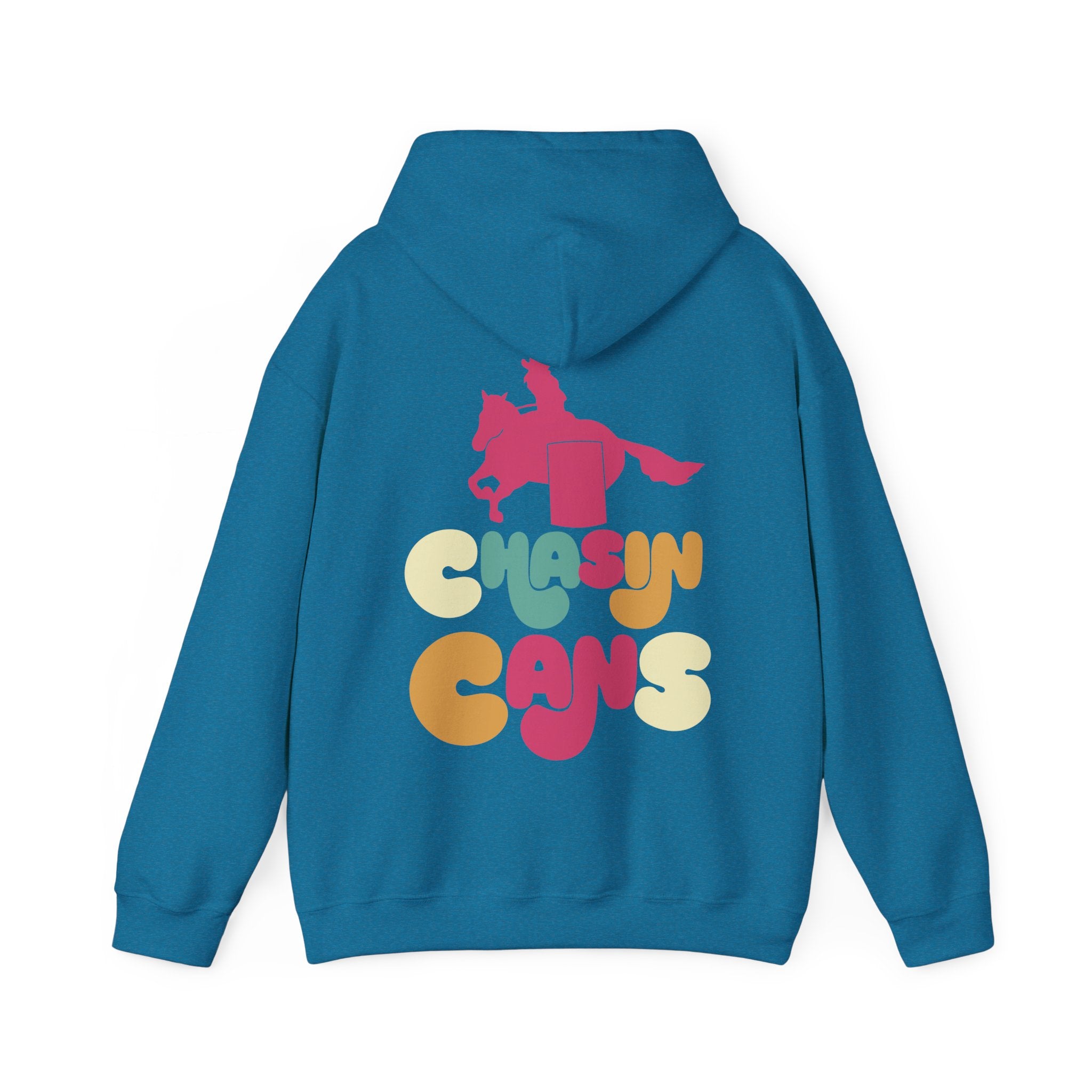 Chasin Cans Retro Barrel Racing Hoodie