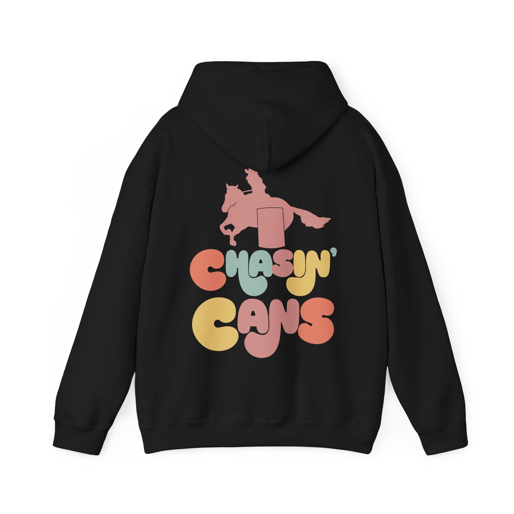 Chasin Cans Retro Barrel Racing Hoodie