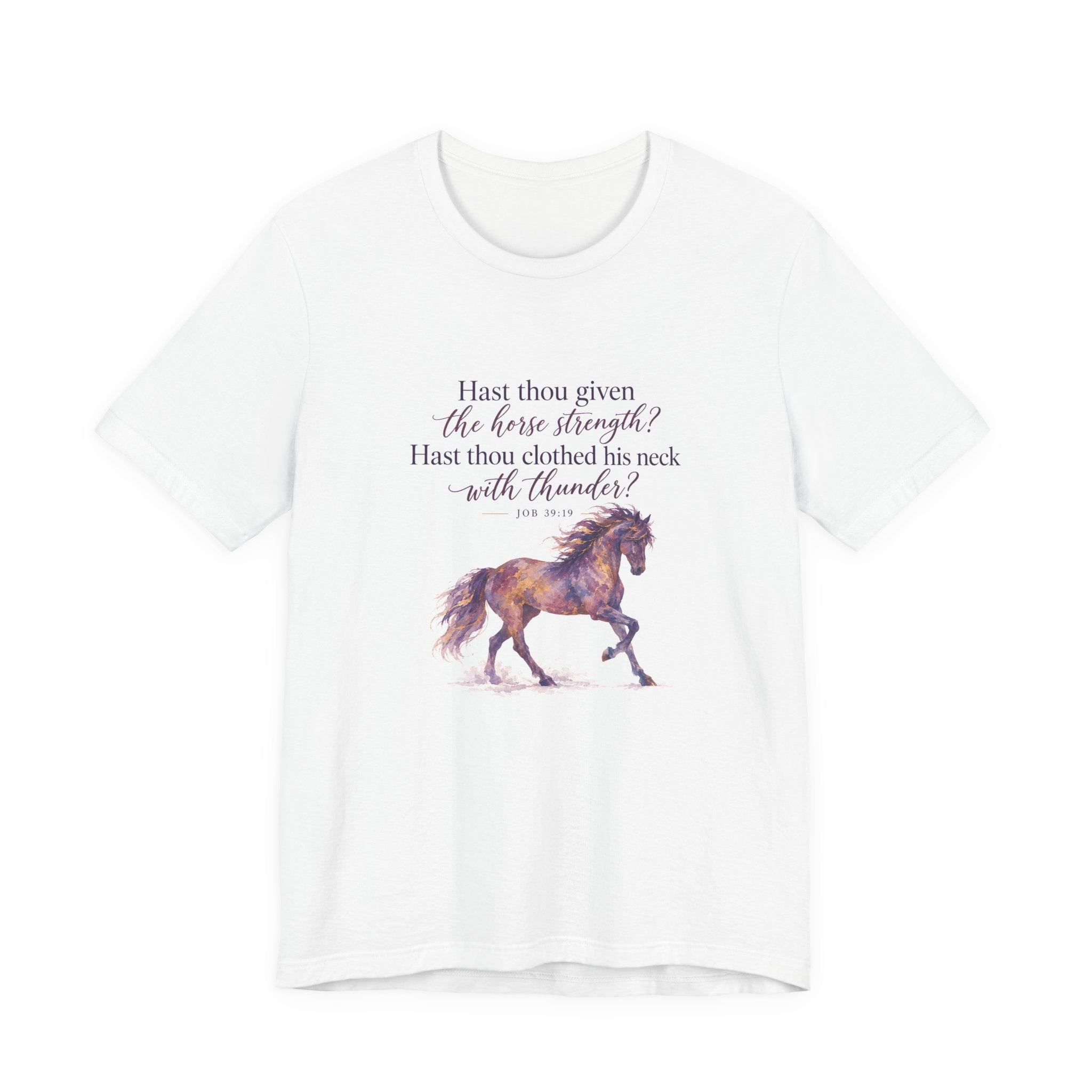 Job 39:19 Horse Shirt