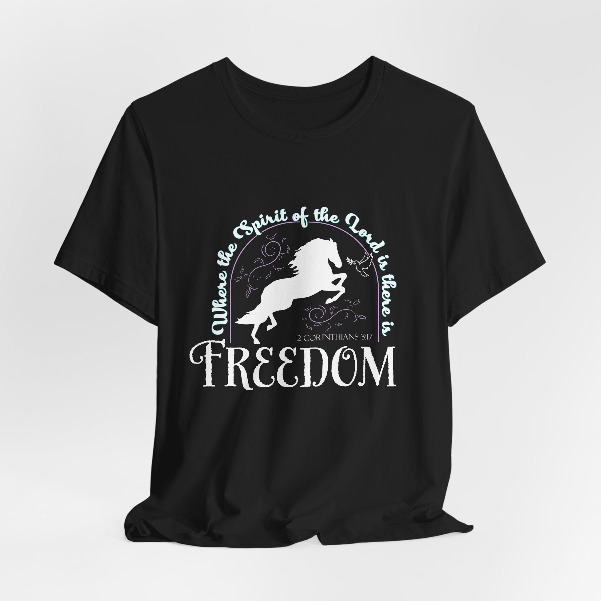 Spirit of the Lord Freedom Horse Shirt