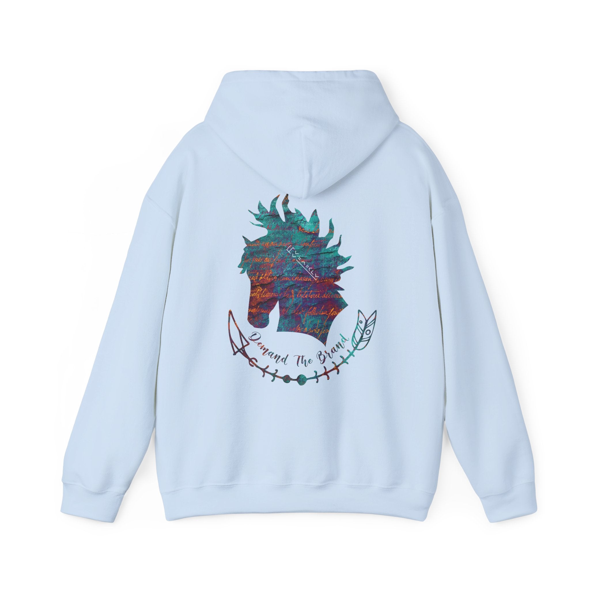 Demand The Brand Mustang Horse Hoodie | BLM Mustang Sweatshirt