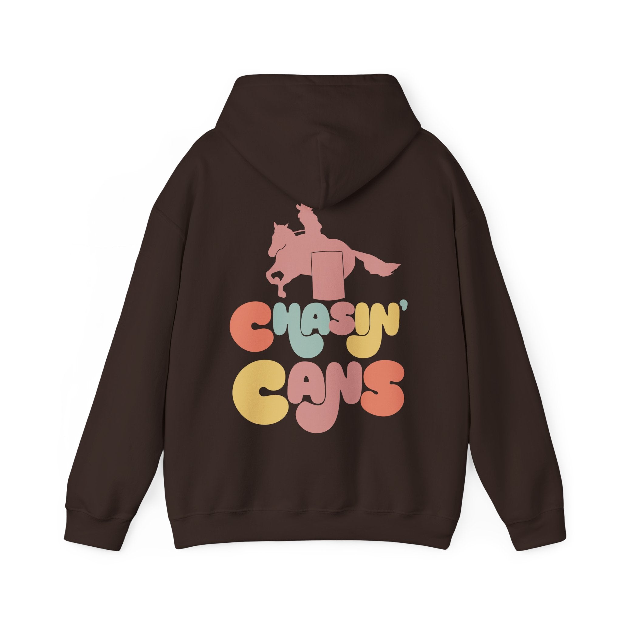 Chasin Cans Retro Barrel Racing Hoodie