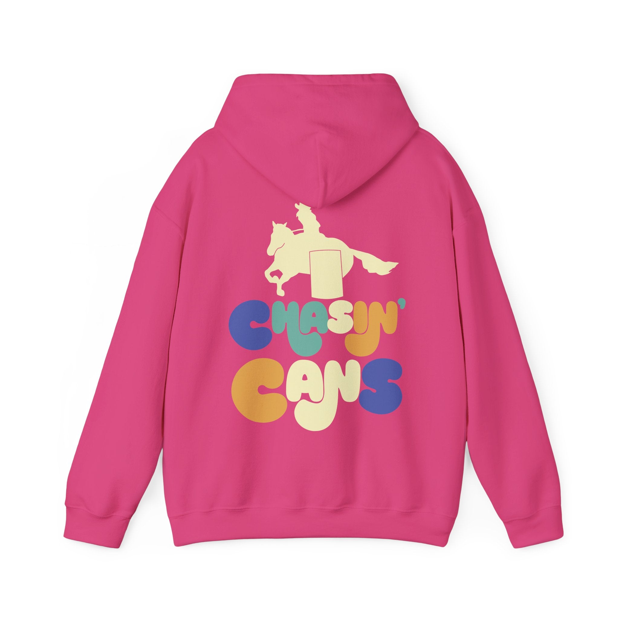 Chasin Cans Retro Barrel Racing Hoodie
