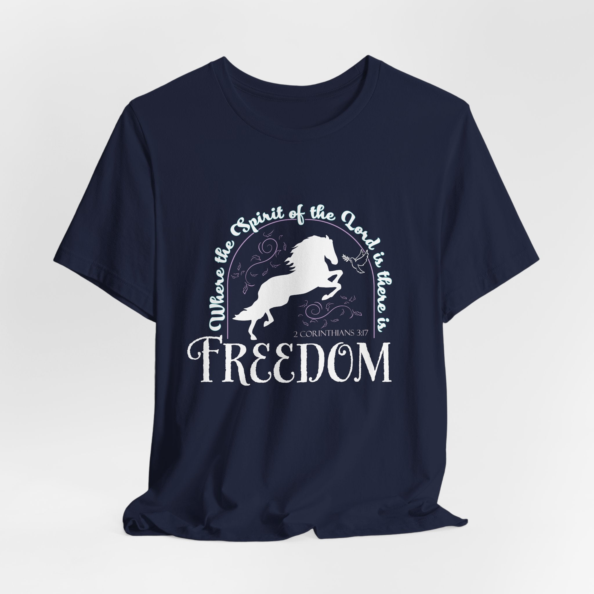 Spirit of the Lord Freedom Horse Shirt