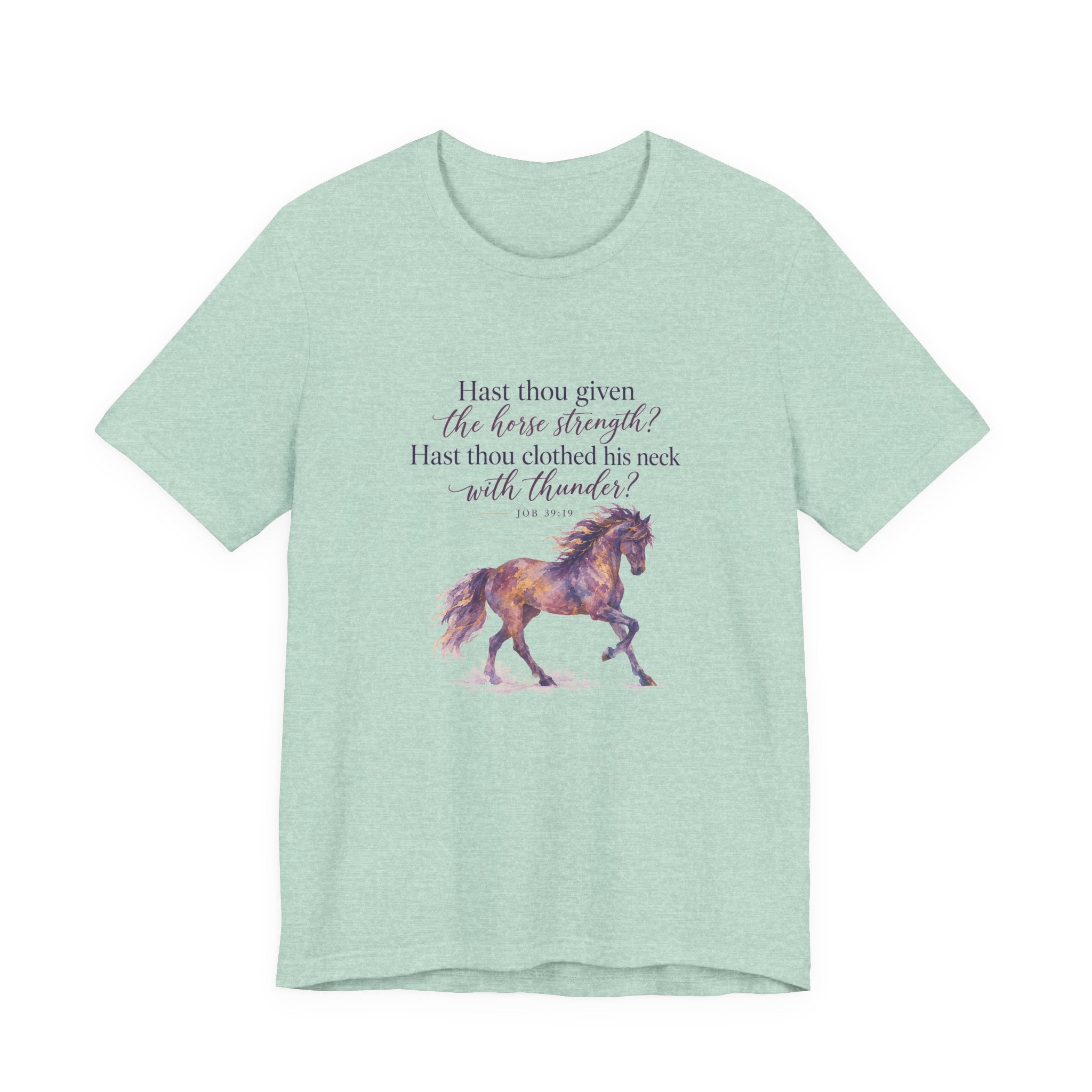 Job 39:19 Horse Shirt