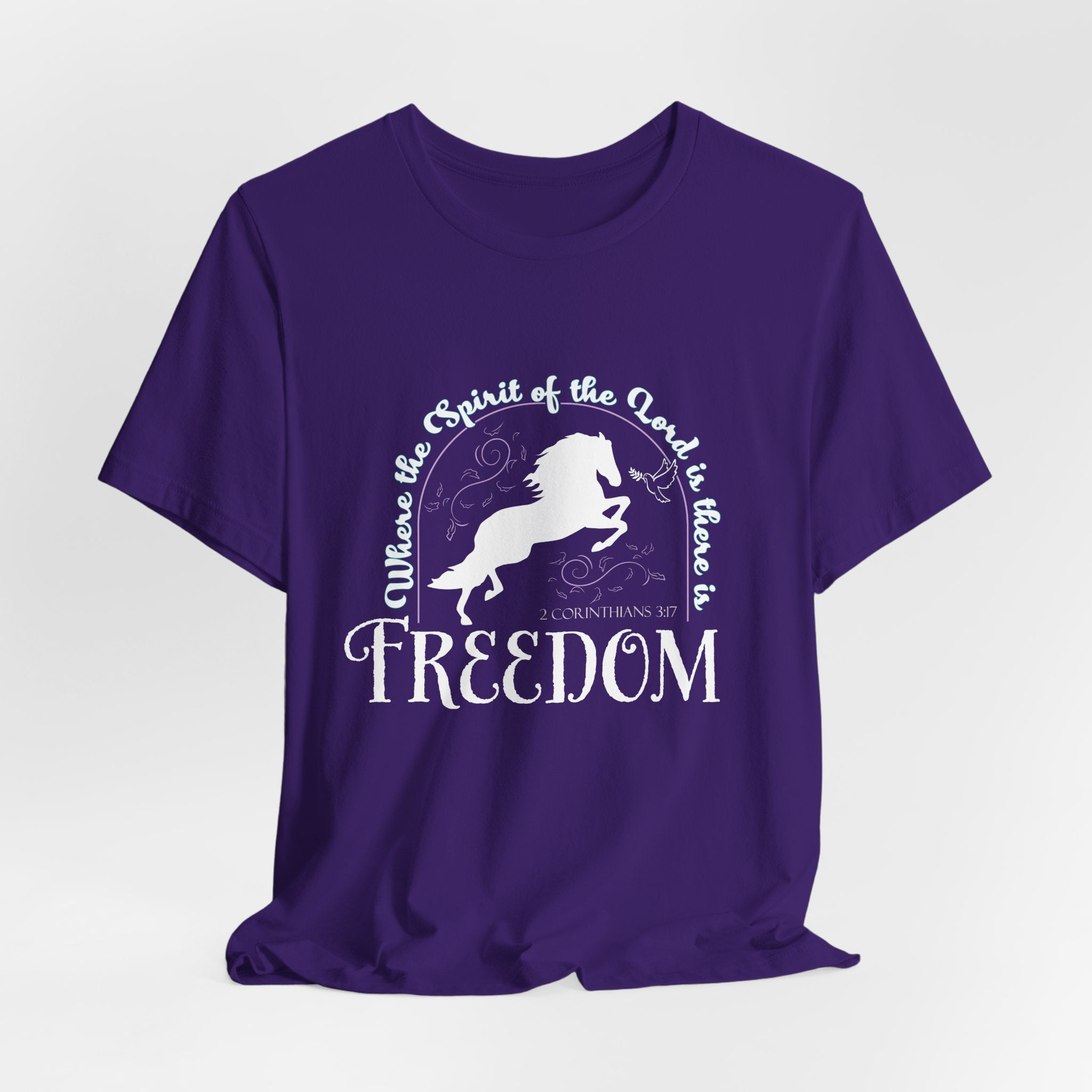 Spirit of the Lord Freedom Horse Shirt