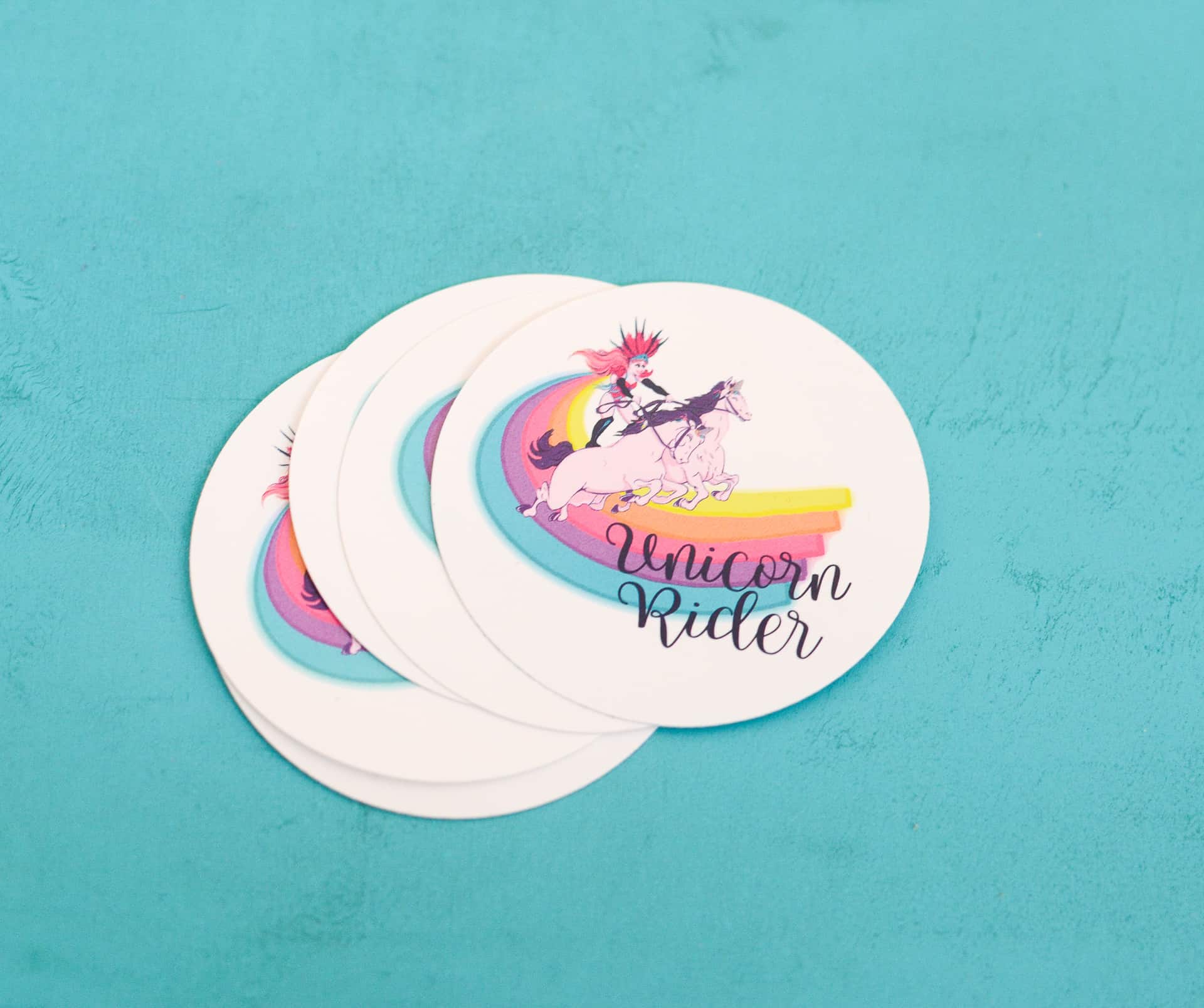 Unicorn Rider Sticker