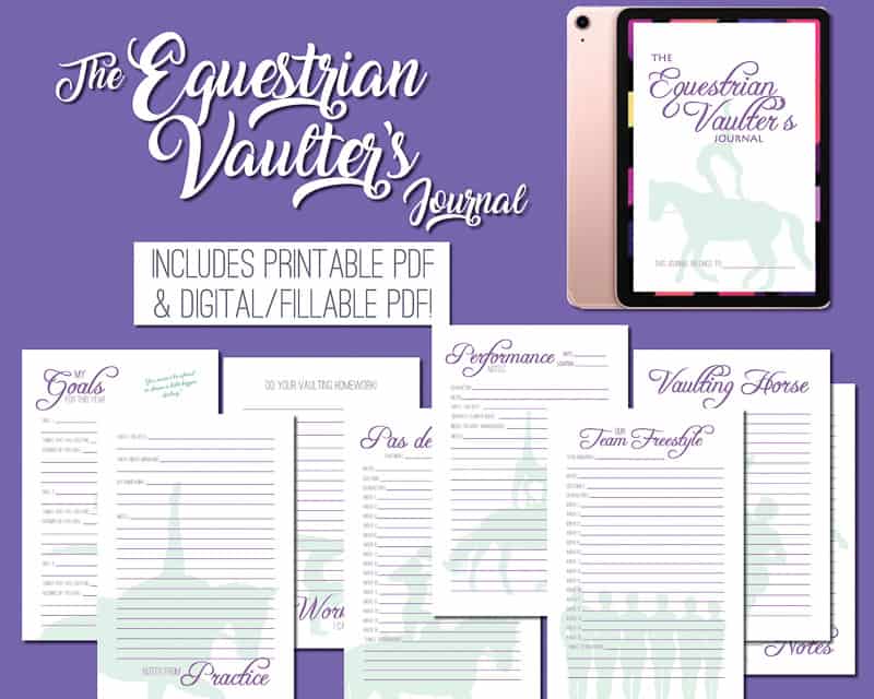 Equestrian Vaulter's Journal - PDF