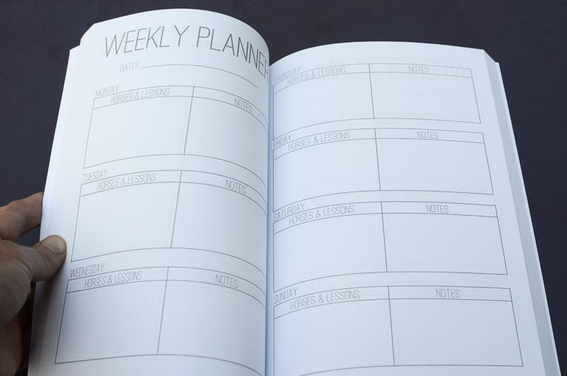 The Horse Trainer's Log Book