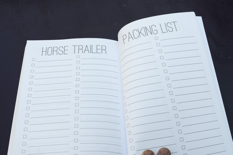 The Horse Trainer's Log Book