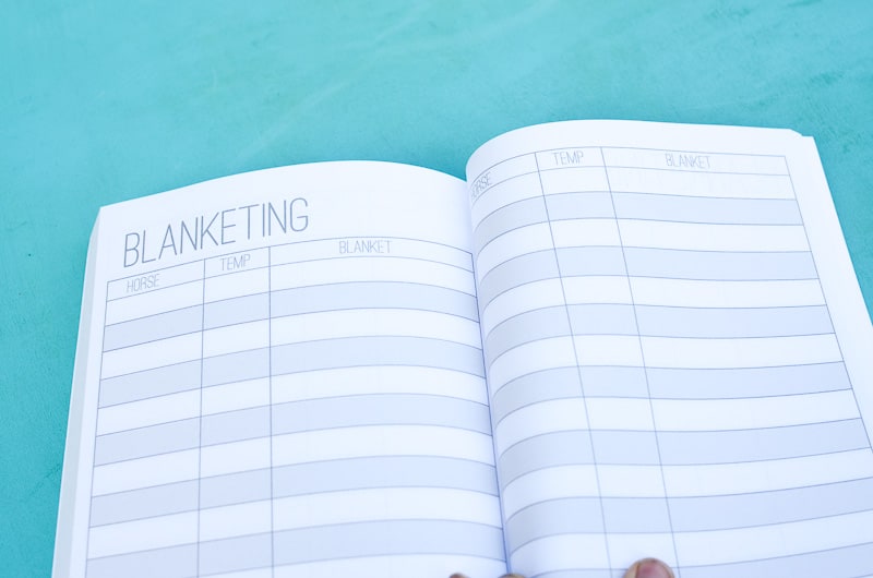 The Barn Manager's Log Book
