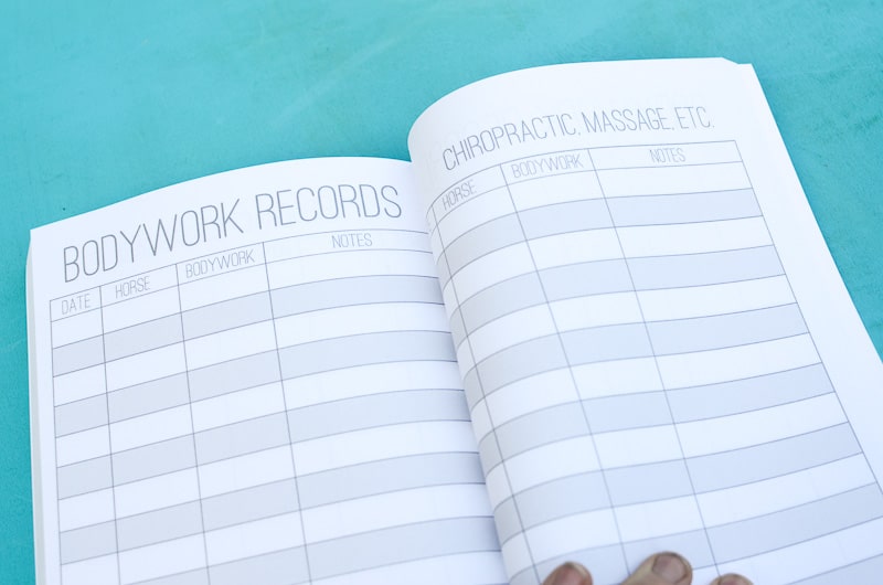 The Barn Manager's Log Book