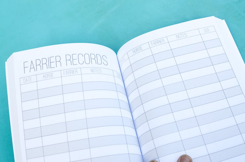 The Barn Manager's Log Book