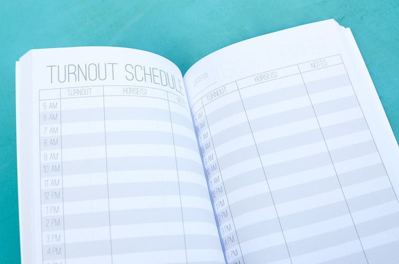 The Barn Manager's Log Book
