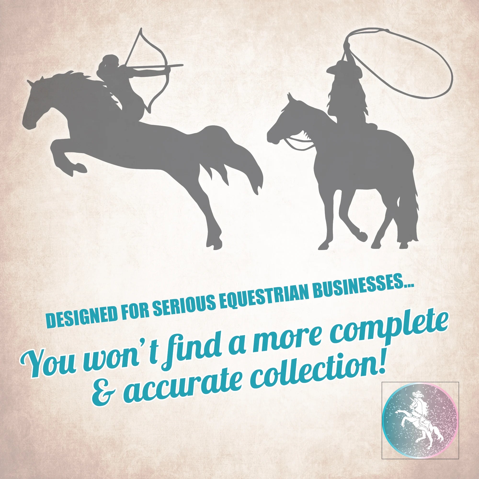 Equestrian SVG Business Bundle | 2500 Horse Designs for Commercial Use