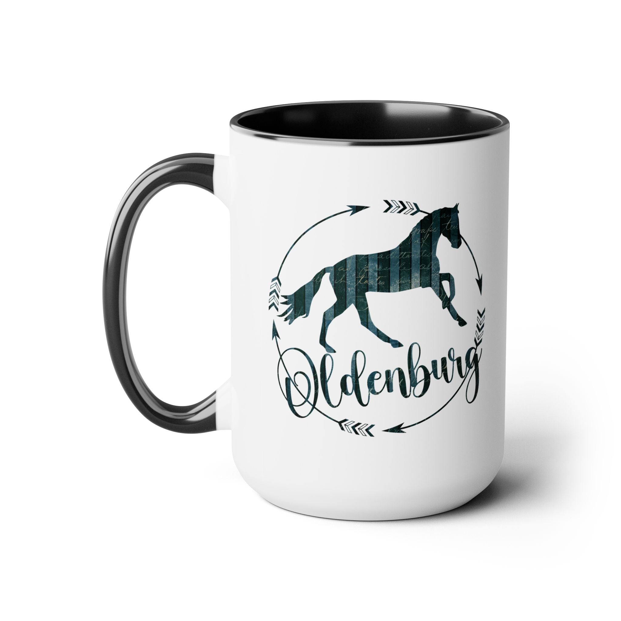 Oldenburg Horse Mug | Horse Show Coffee Cup
