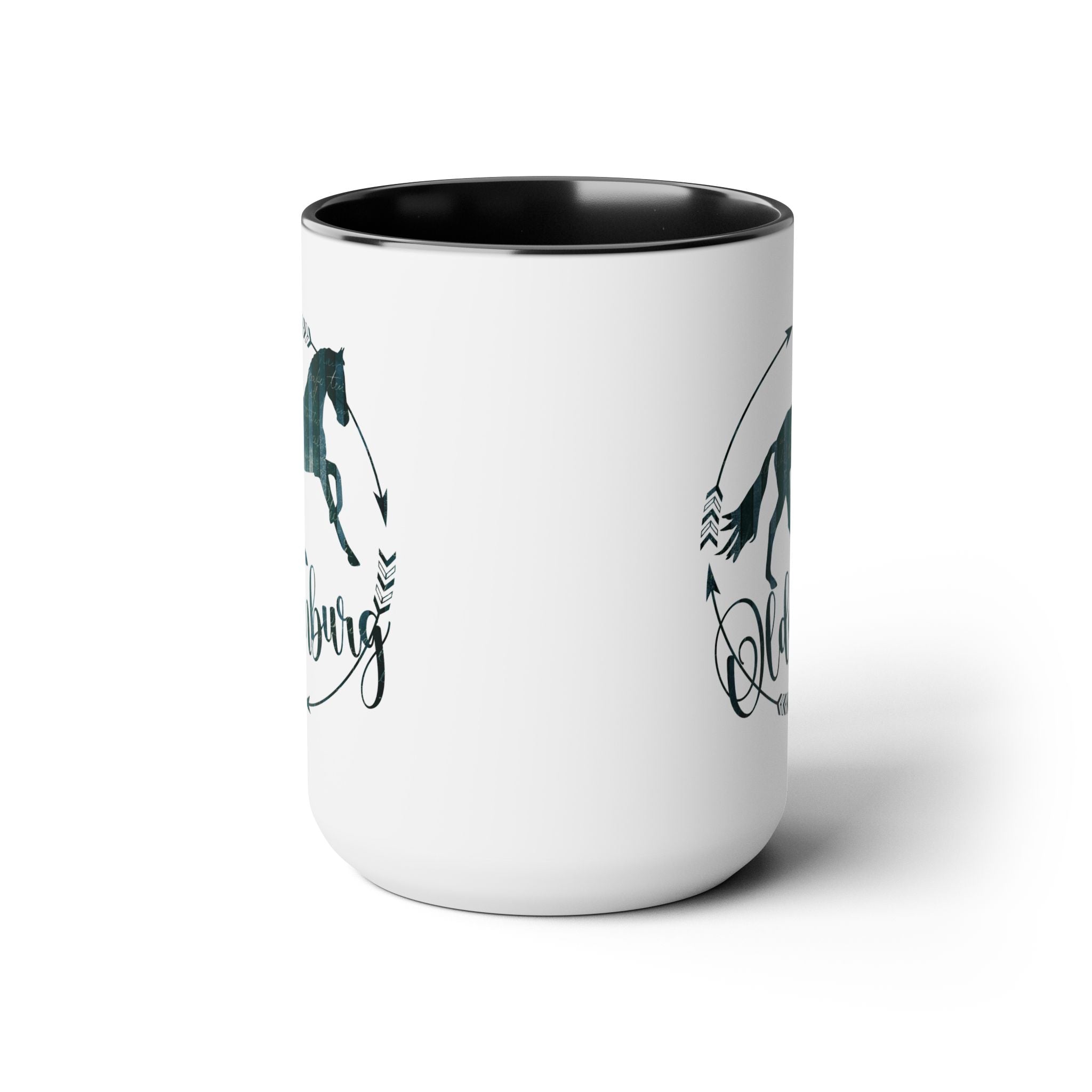 Oldenburg Horse Mug | Horse Show Coffee Cup