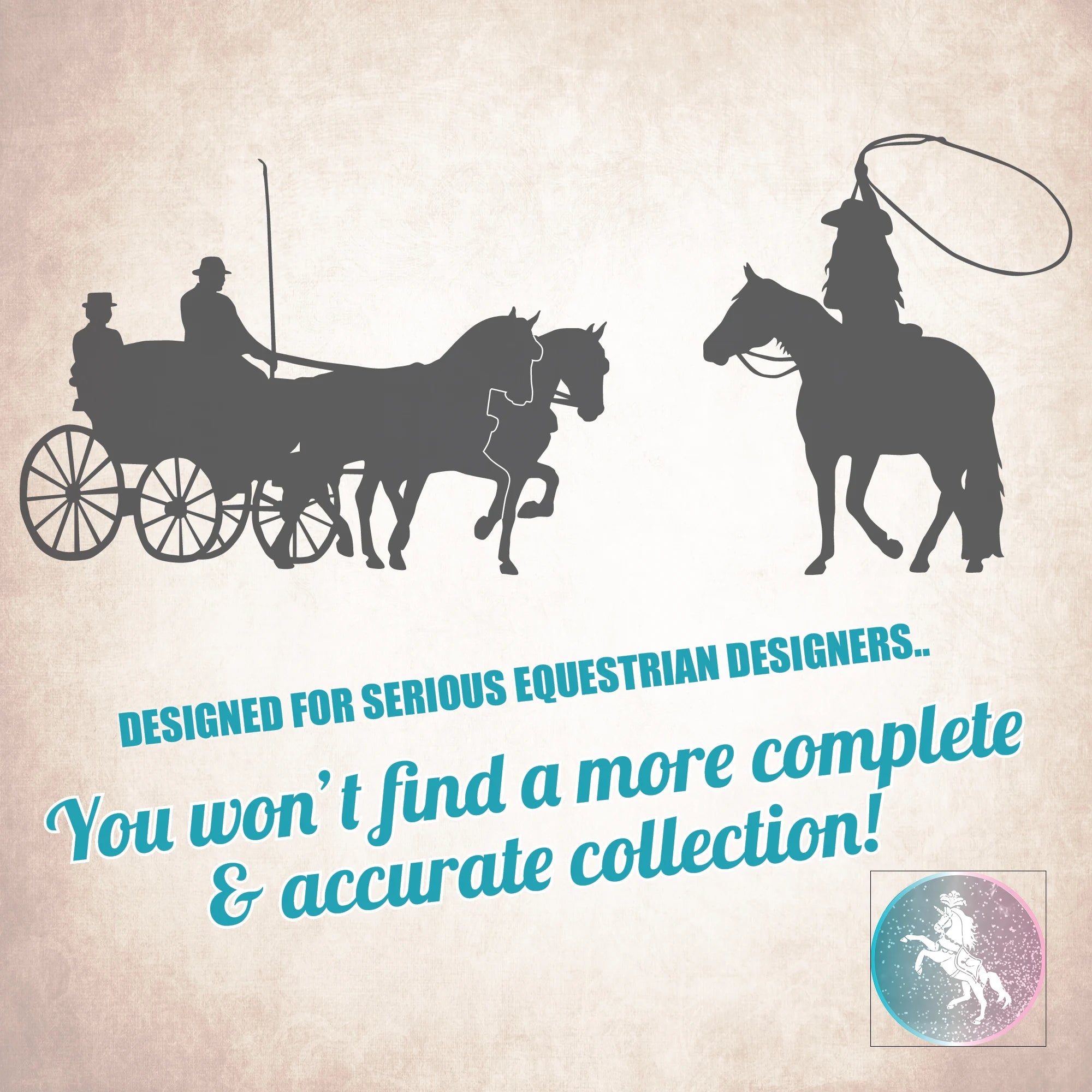 400+ Equestrian Silhouette SVG Collection