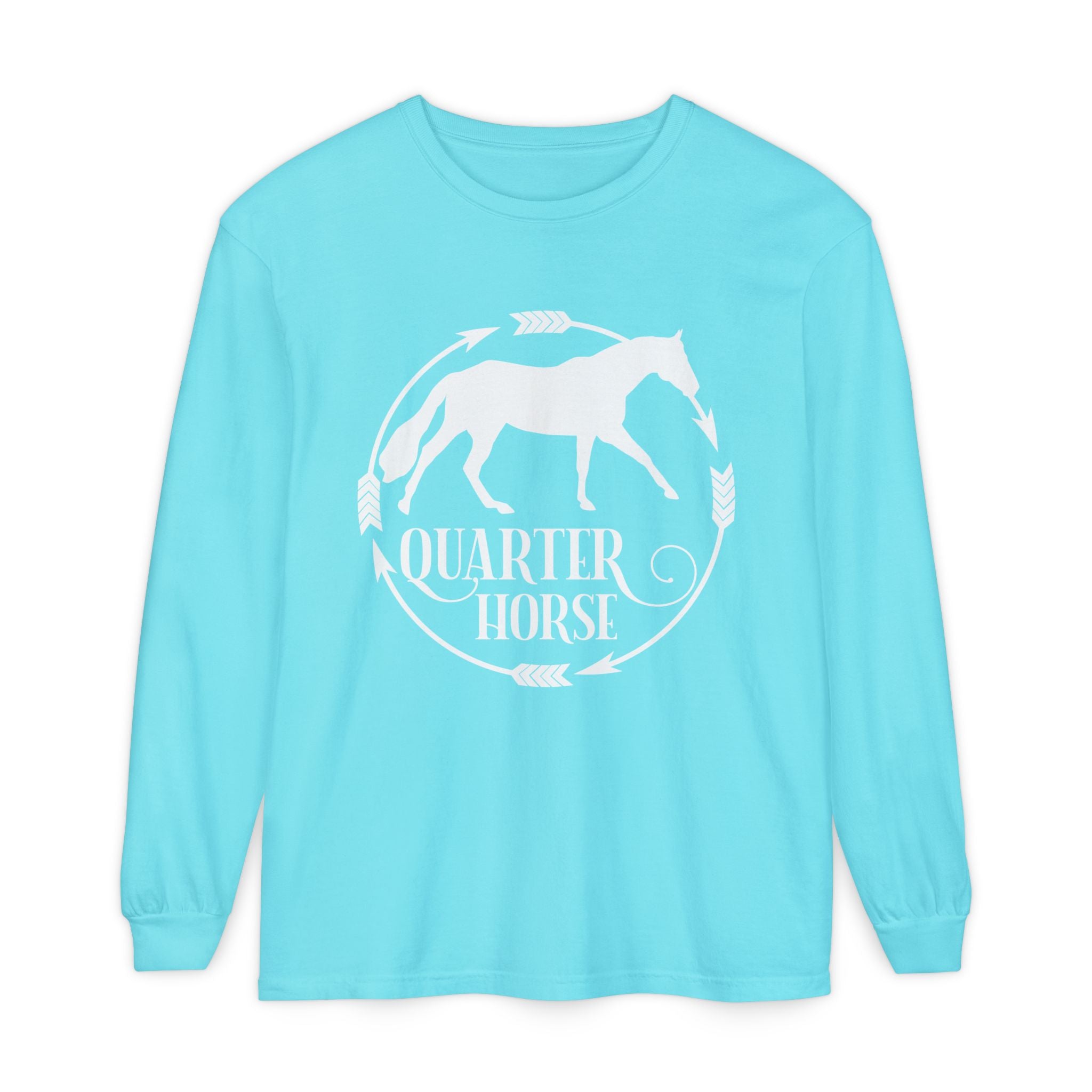 Quarter Horse Long Sleeve Shirt (Comfort Colors)