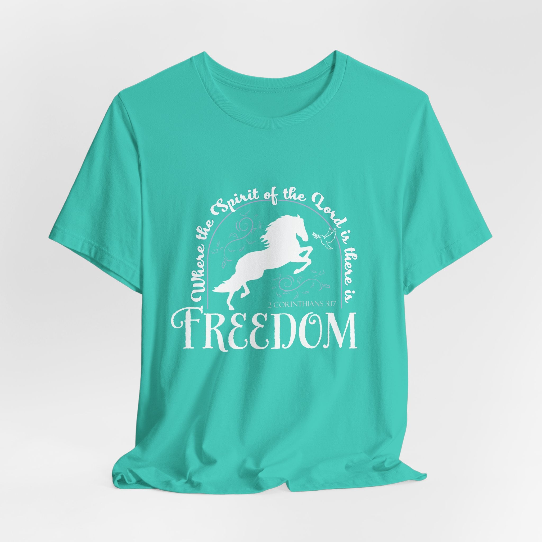 Spirit of the Lord Freedom Horse Shirt