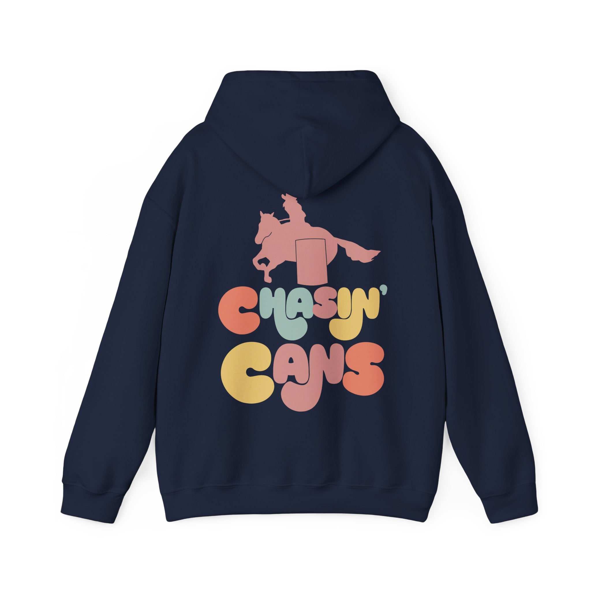 Chasin Cans Retro Barrel Racing Hoodie