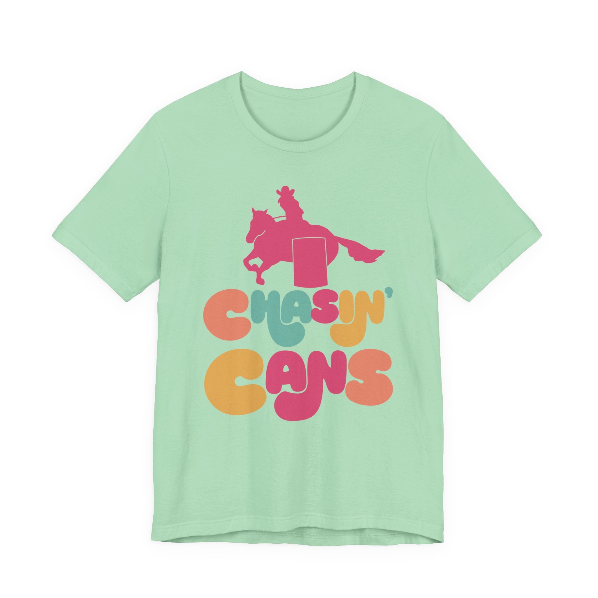Chasin Cans - Retro Barrel Racer Shirt