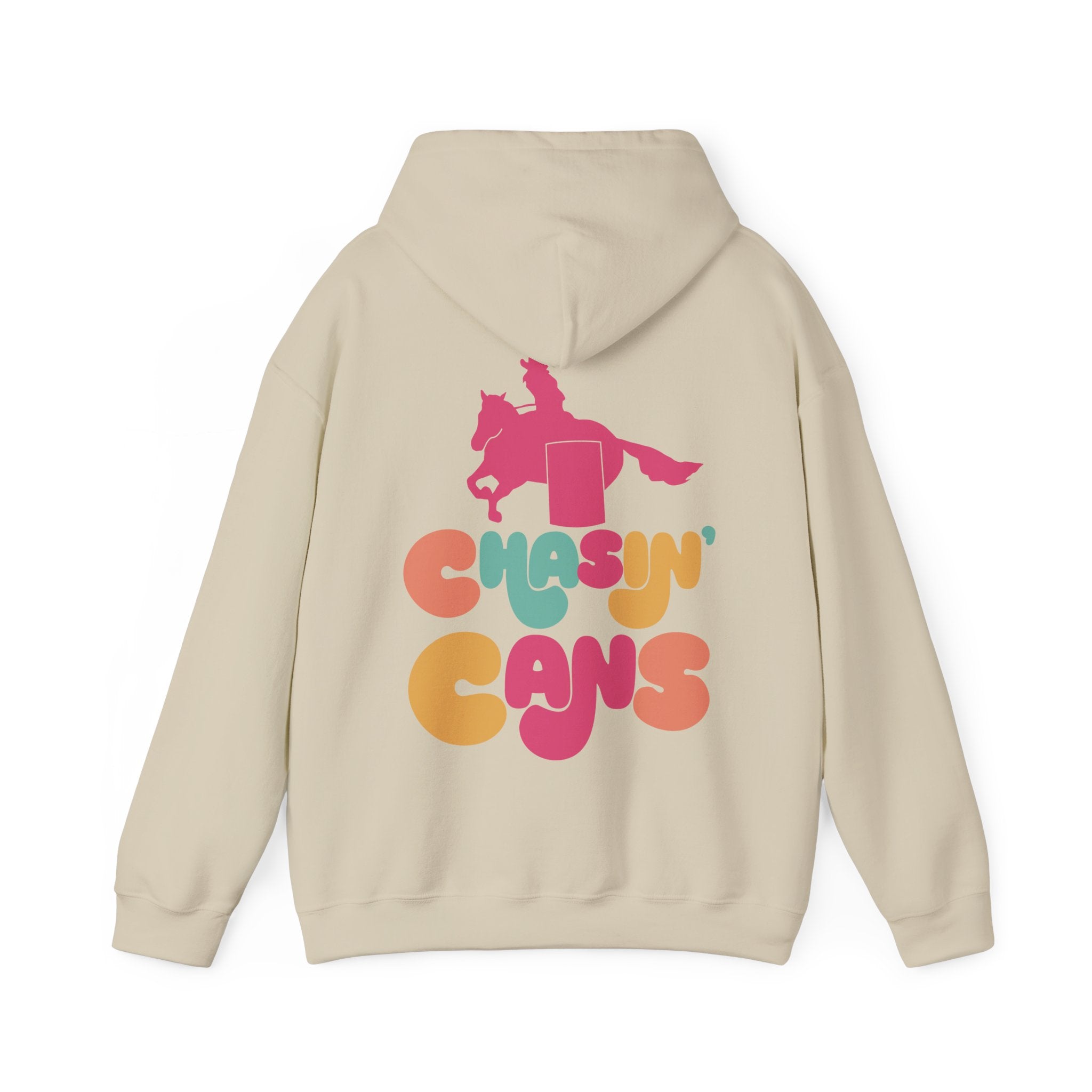 Chasin Cans Retro Barrel Racing Hoodie