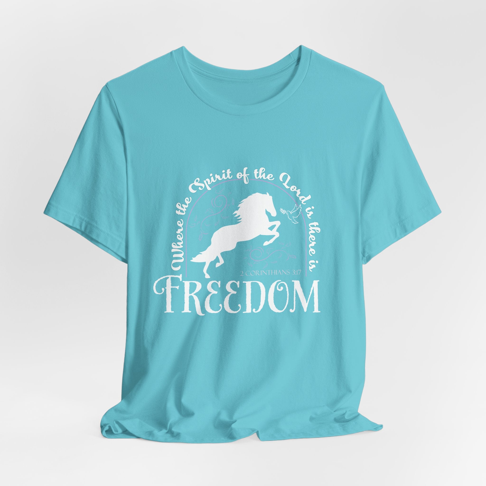 Spirit of the Lord Freedom Horse Shirt