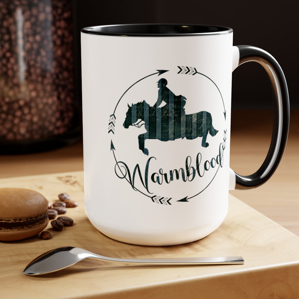 Warmblood Horse Mug | Jumping Horse Coffee Cup