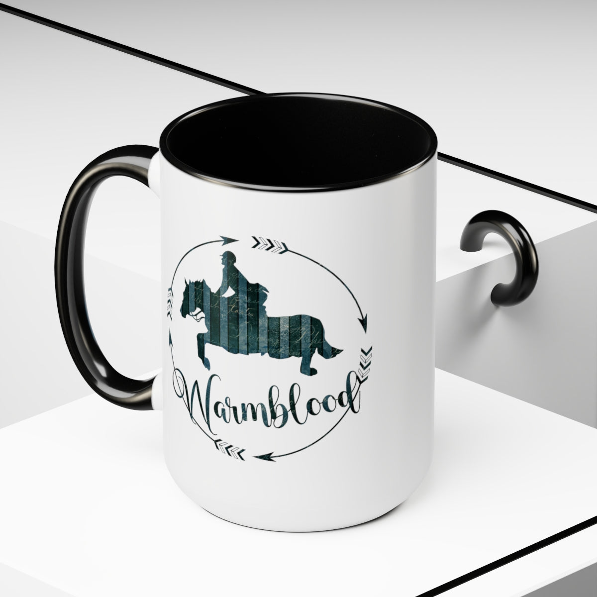 Warmblood Horse Mug | Jumping Horse Coffee Cup