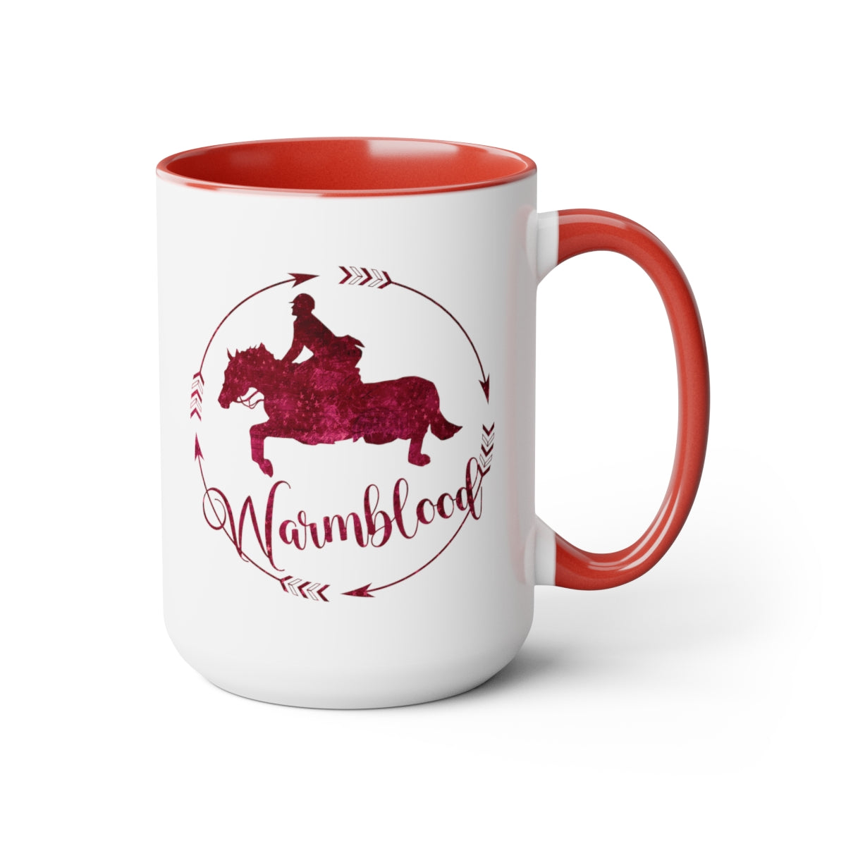 Warmblood Horse Mug | Jumping Horse Coffee Cup