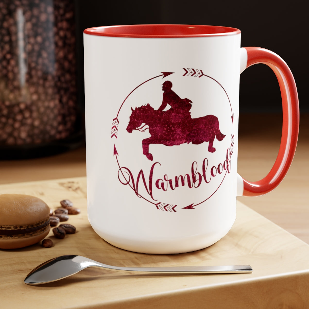 Warmblood Horse Mug | Jumping Horse Coffee Cup