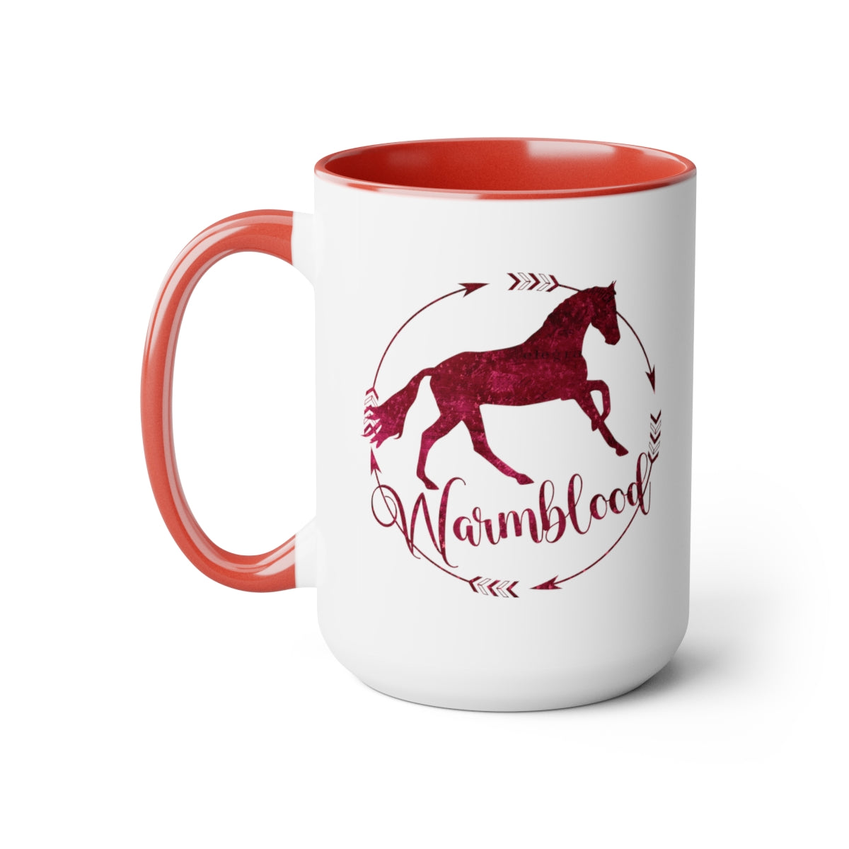 Warmblood Horse Mug | Horse Show Coffee Cup