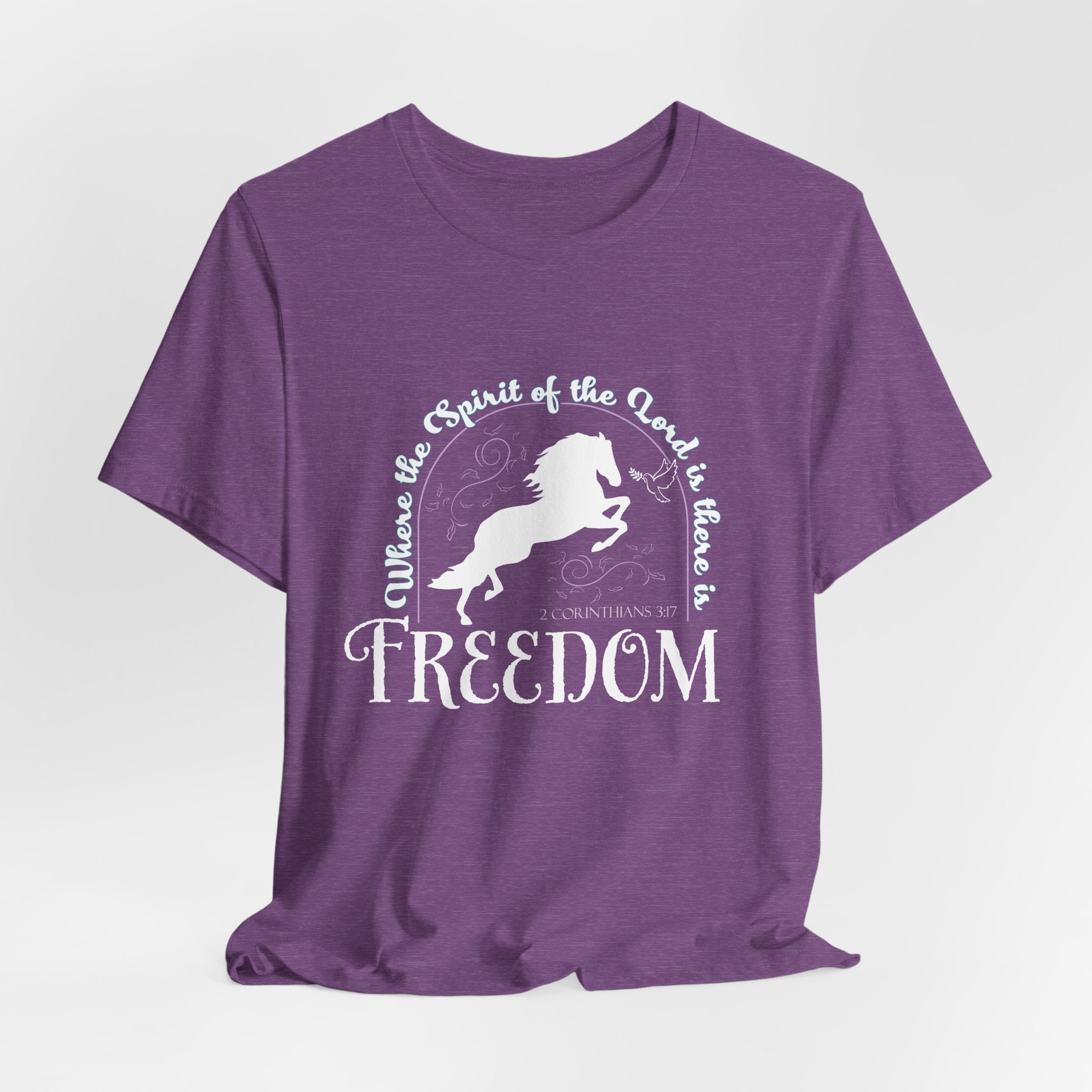 Spirit of the Lord Freedom Horse Shirt