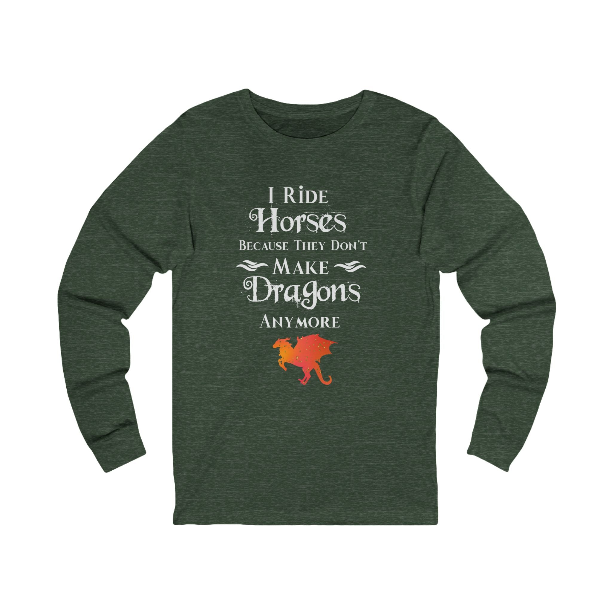 Dragon Horse Long Sleeve Tee