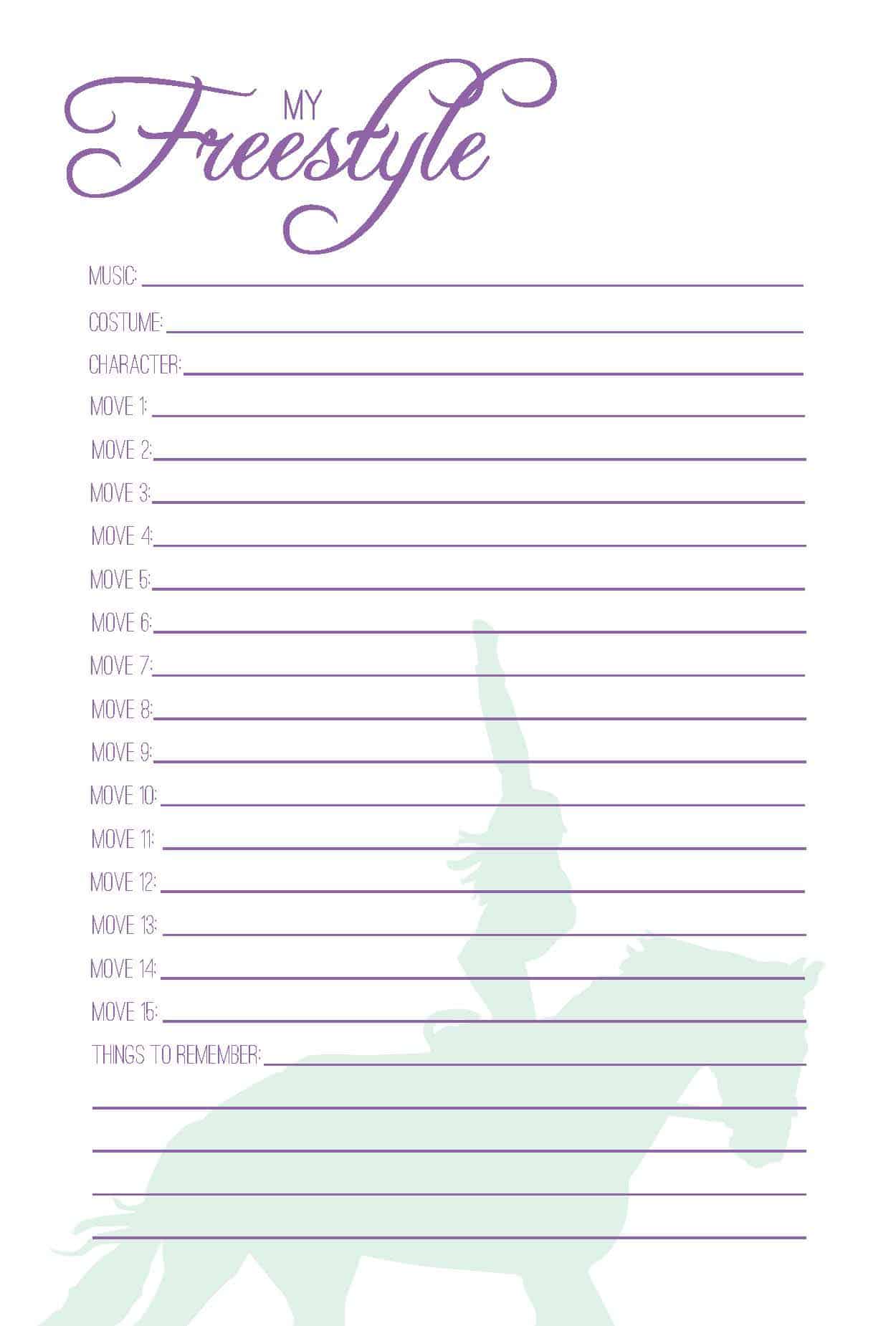 Equestrian Vaulter's Journal - PDF