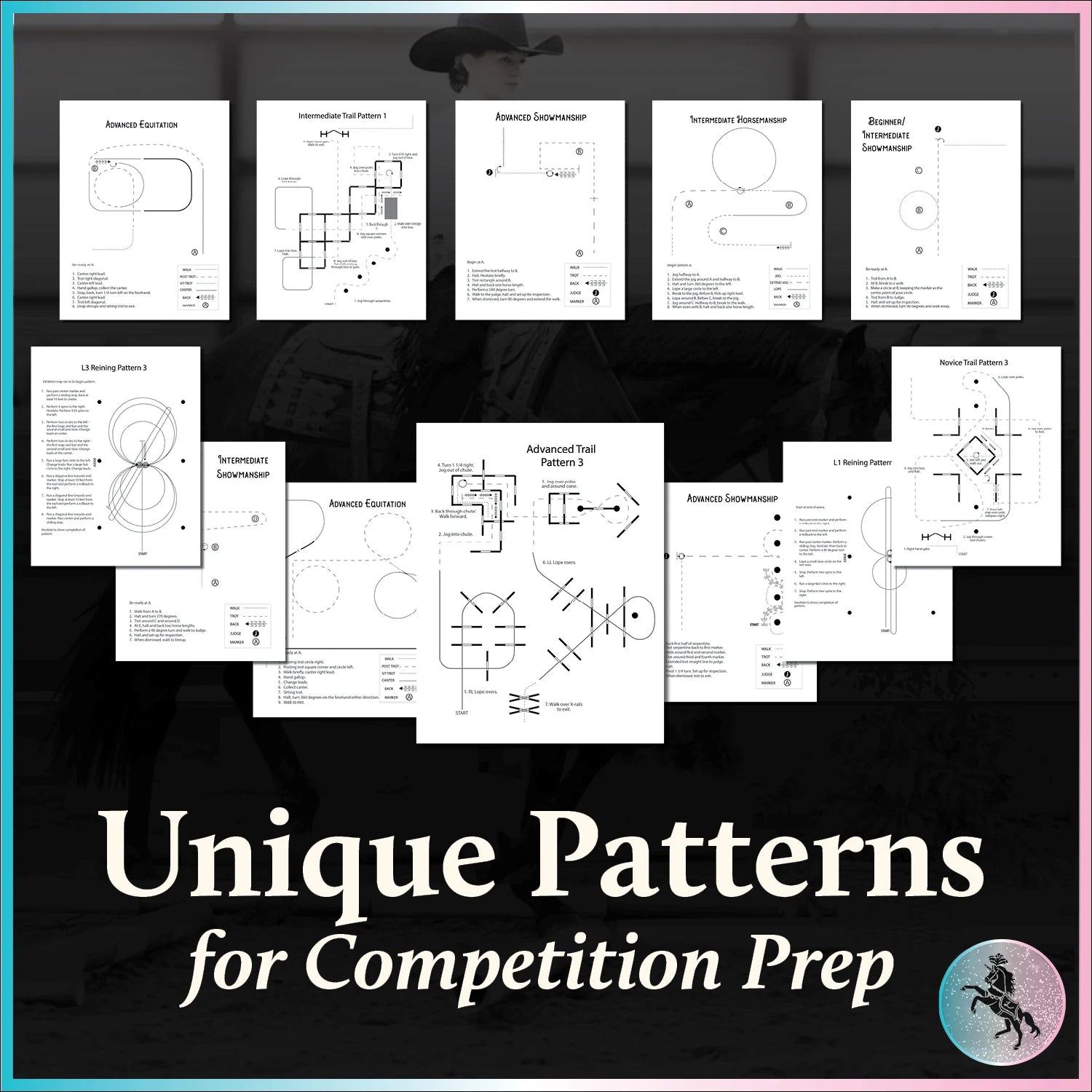 Horse Show Patterns Collection