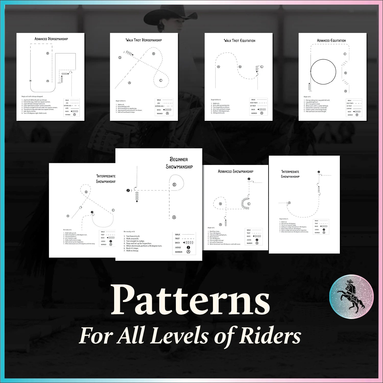 Horse Show Patterns Collection