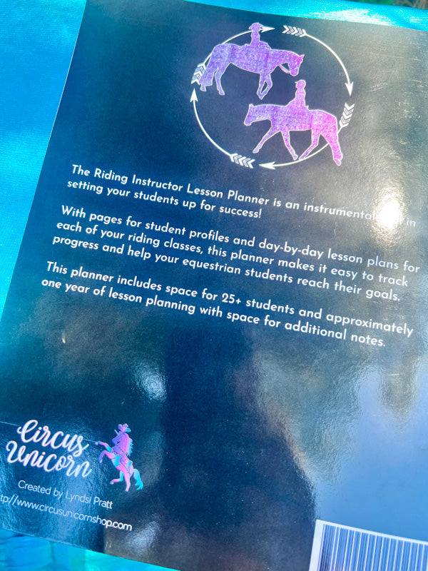 The Riding Instructor Lesson Planner