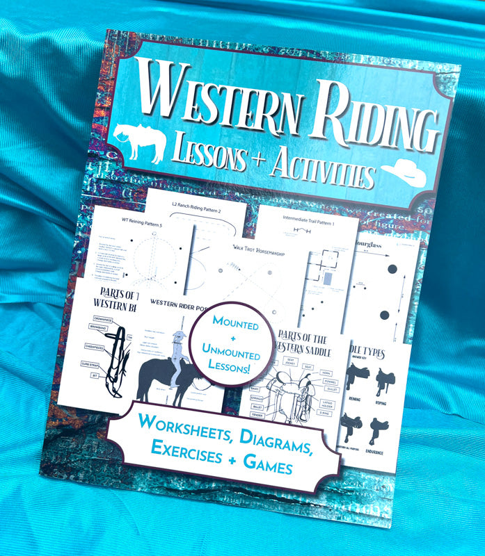 Western Riding Lessons & Activities Workbook