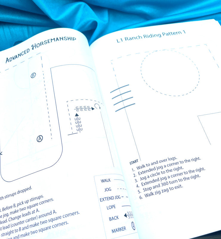 Western Riding Lessons & Activities Workbook