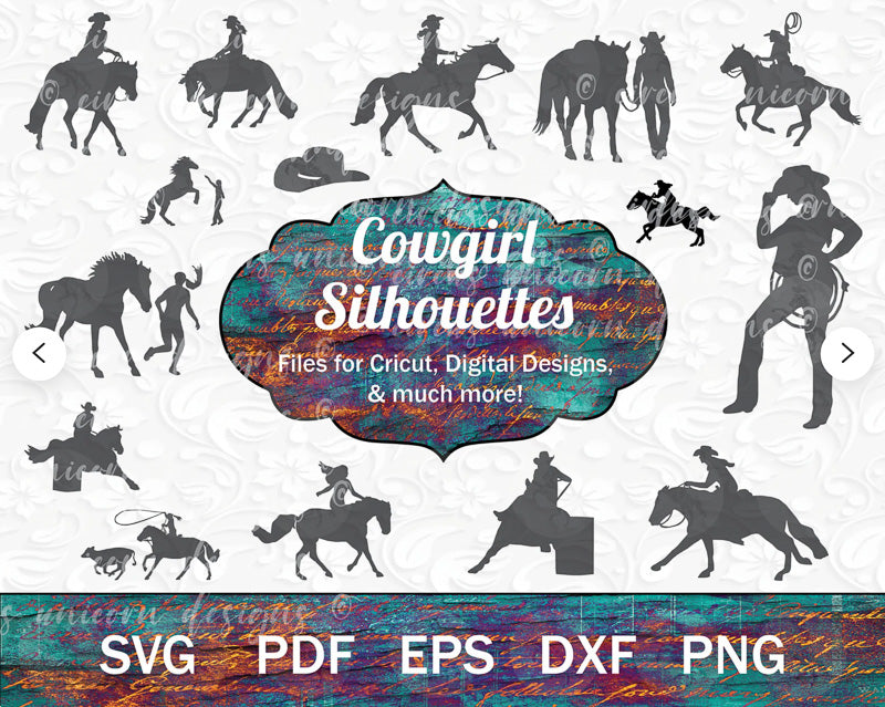 The Cowgirl SVG Bundle