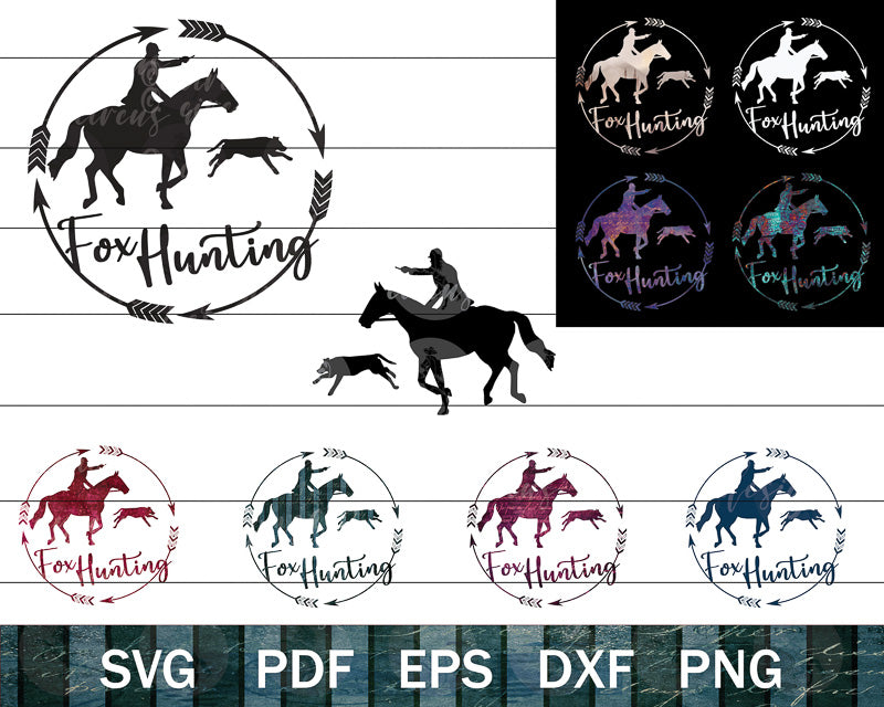 Fox Hunting SVG Bundle