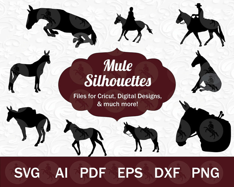 The Mule SVG Bundle