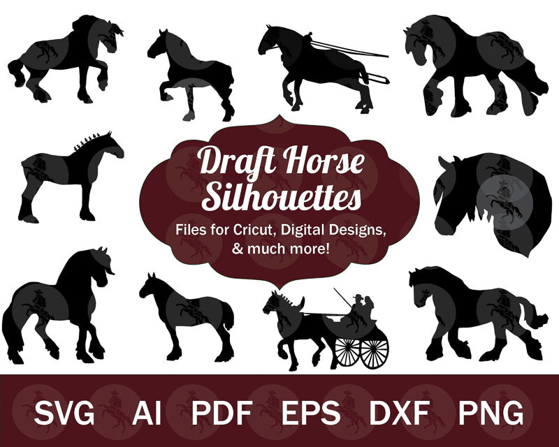 The Draft Horse SVG Bundle