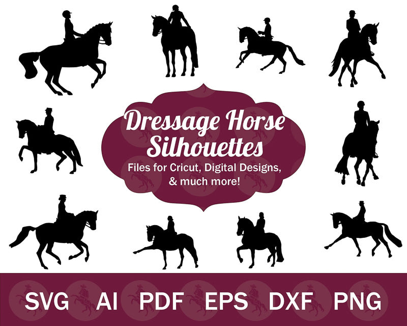 Dressage SVG Bundle Vol. I
