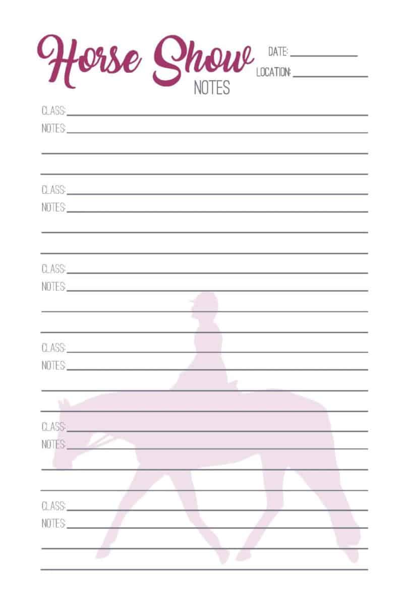 The All Around Rider's Journal - PDF