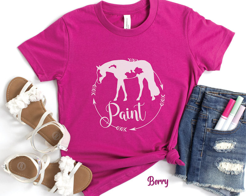 KIDS Paint Horse Shirt | Youth Horse Show Tee
