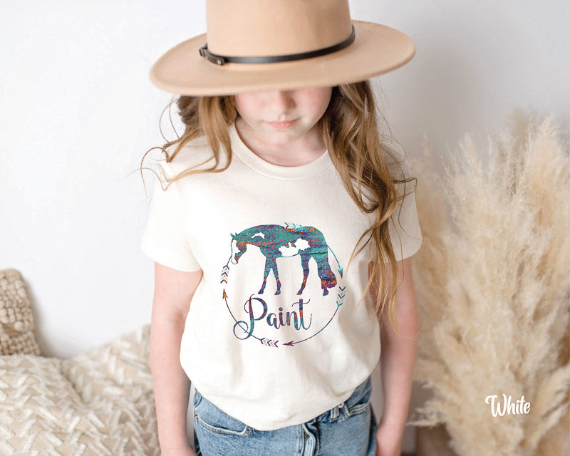KIDS Paint Horse Shirt | Youth Horse Show Tee